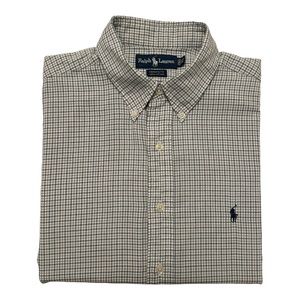 Men’s Vintage Polo Ralph Lauren Long Sleeve Casual Button Down Shirt